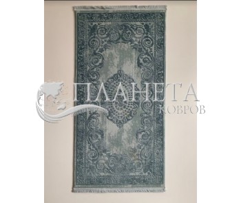 Акриловий килим Asi Plus L992A Coken Kyu Turkuaz - Висока якість за найкращою ціною в Україні